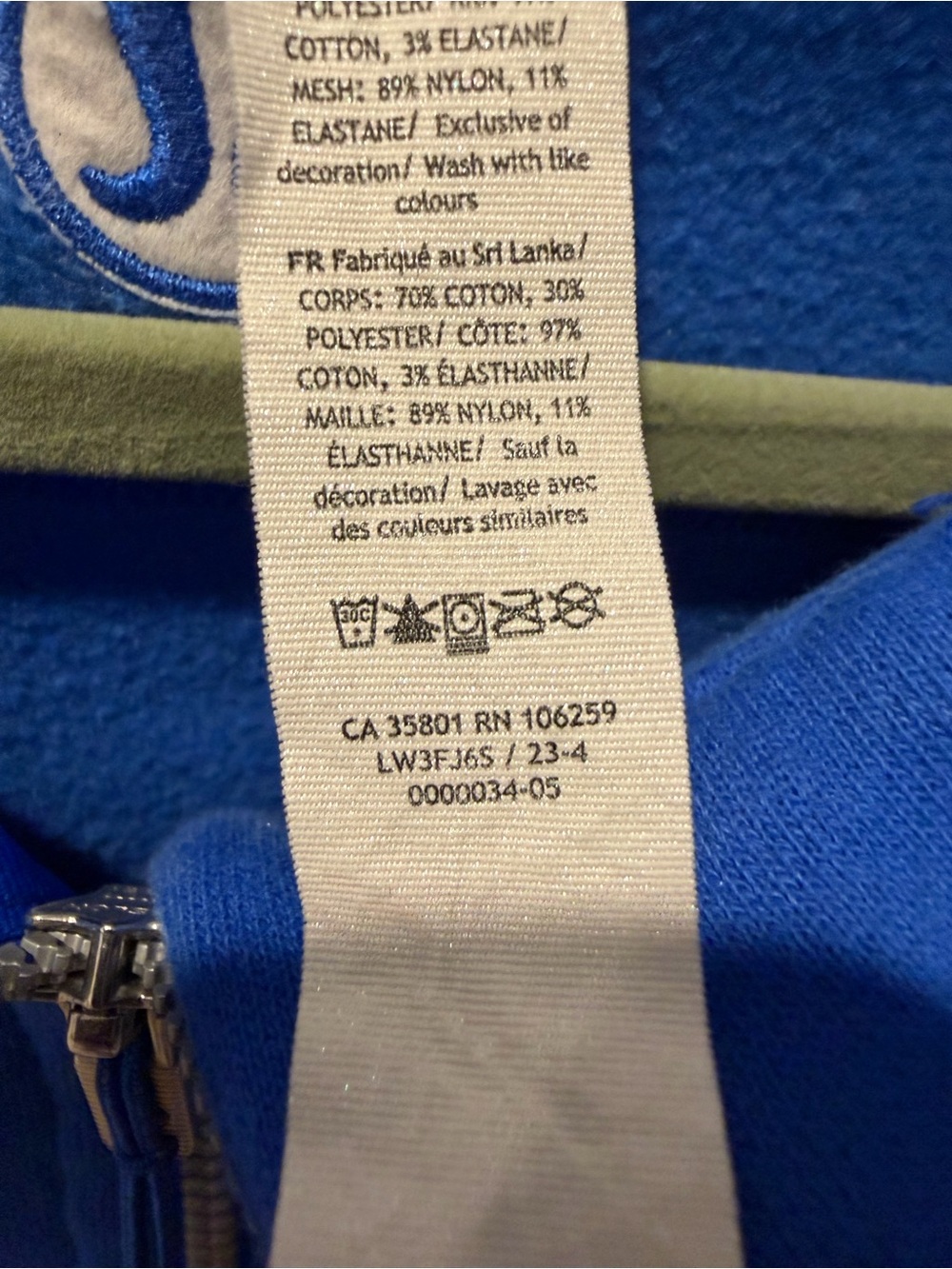 Lululemon Scuba Oversized Funnel-Neck Half Zip Galactic Cobalt M/L - Picture 5 of 9
